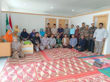 Syukuran Ruangan Rektoran di Institut Agama Islam Diniyyah Pekanbaru